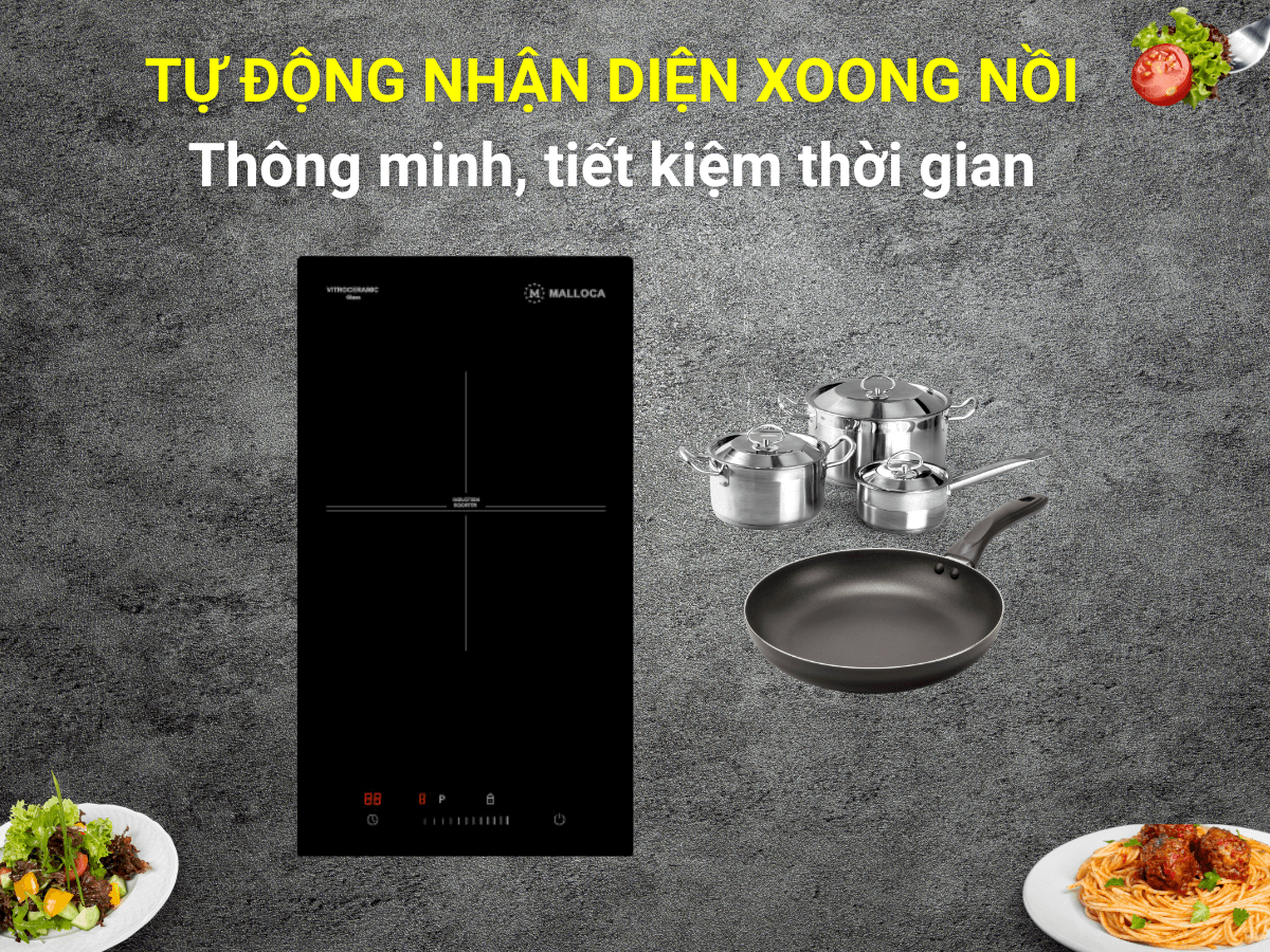 Tự động nhận diện xoong nồi