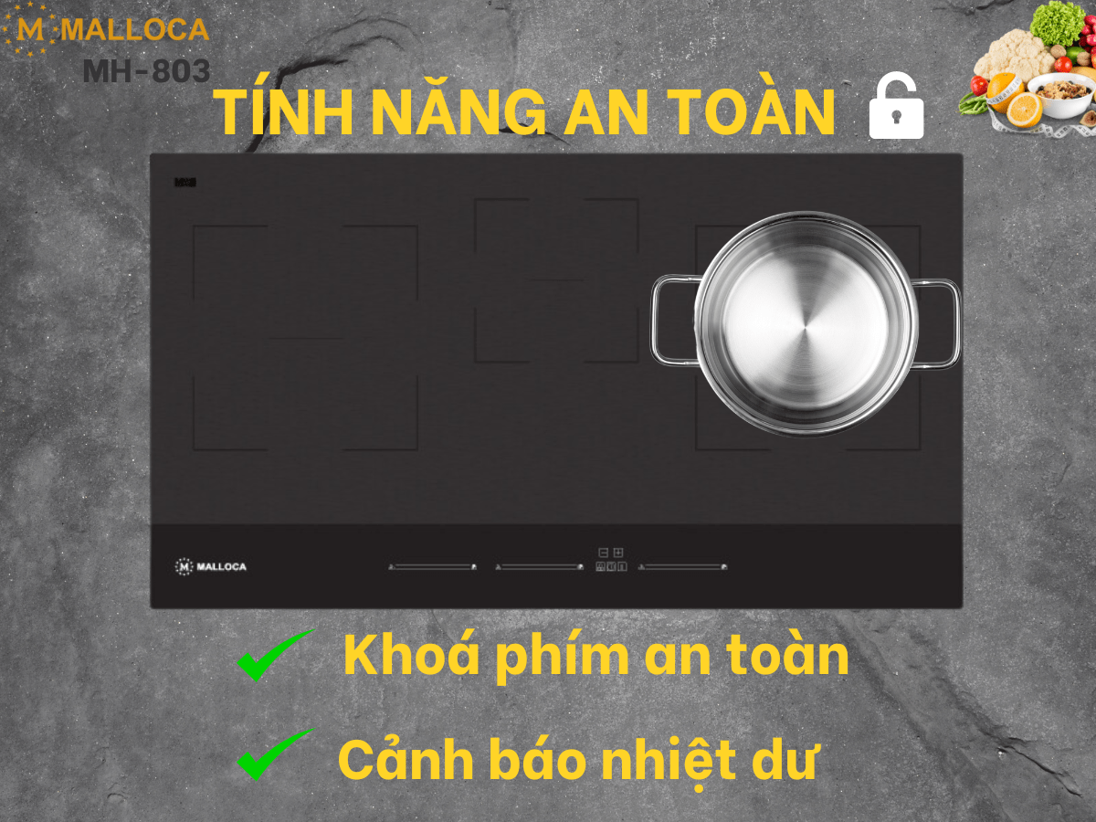 Bếp từ Malloca MH-803