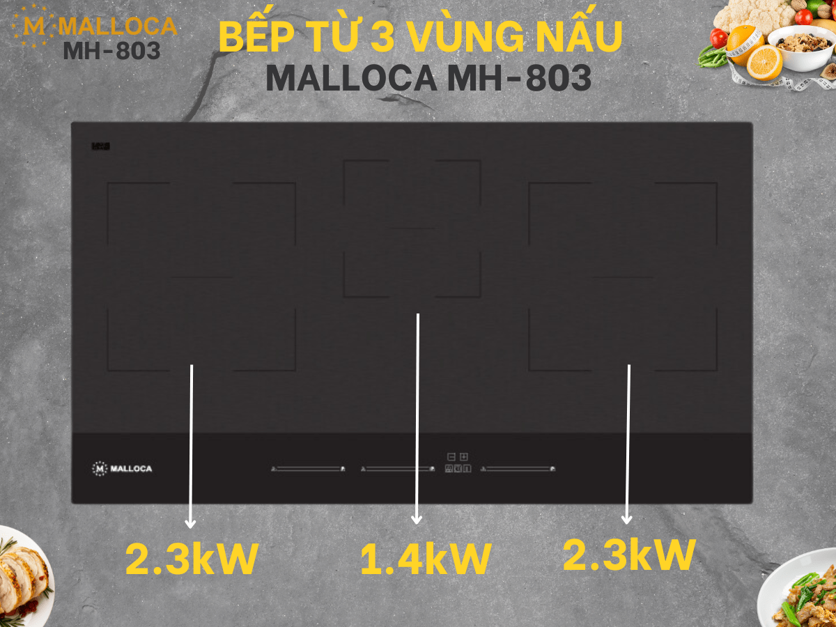 Bếp từ Malloca MH-803