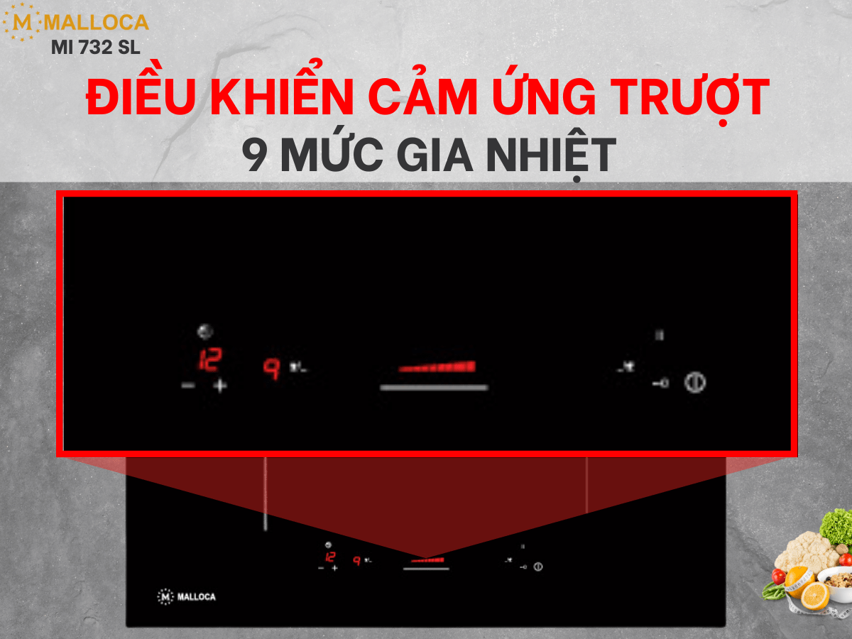 Bếp từ Malloca MI 732 SL