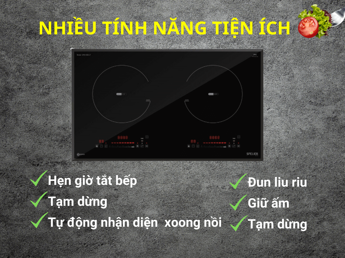 Bếp từ Spelier SPM-958LT