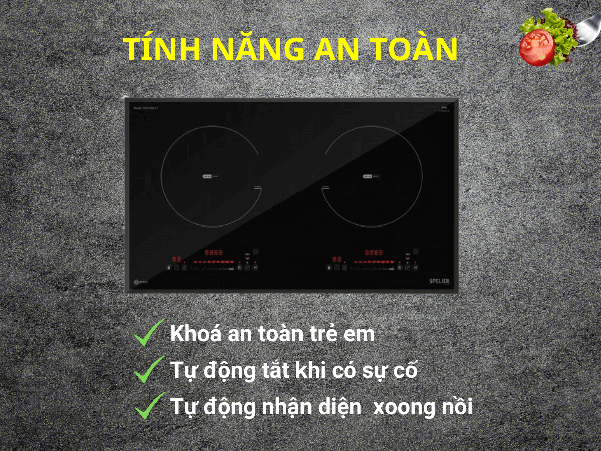 Bếp từ Spelier SPM-958LT