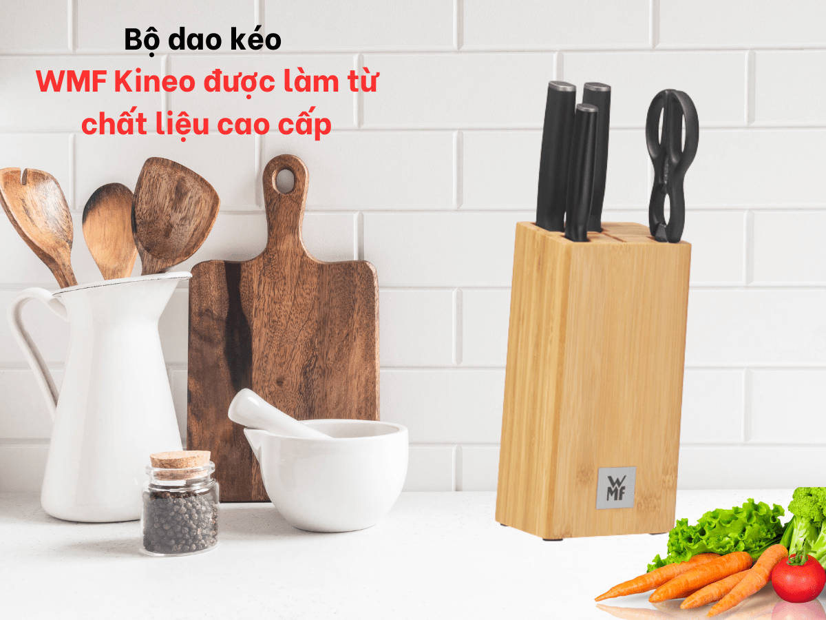 Bộ dao kéo WMF Kineo 5 món