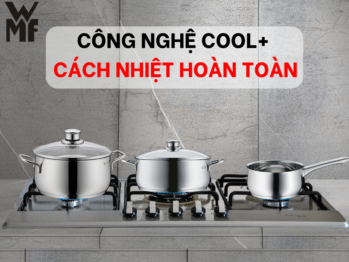 Bộ nồi WMF Diadem Plus 3 món