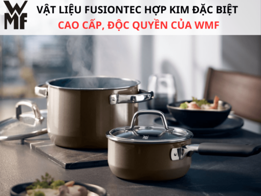 Bộ nồi WMF Fusiontec Dark Brass 4 món