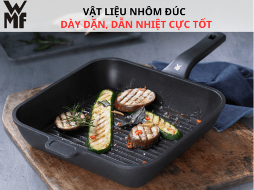 Chảo nướng WMF Permadur Premium 28x28cm