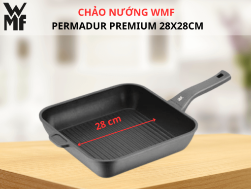 Chảo nướng WMF Permadur Premium 28x28cm