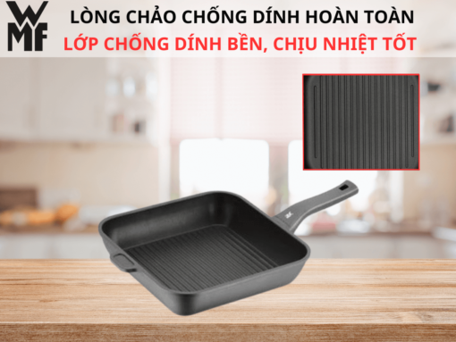Chảo nướng WMF Permadur Premium 28x28cm
