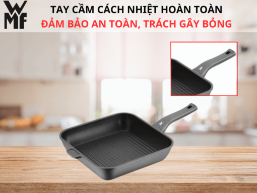Chảo nướng WMF Permadur Premium 28x28cm