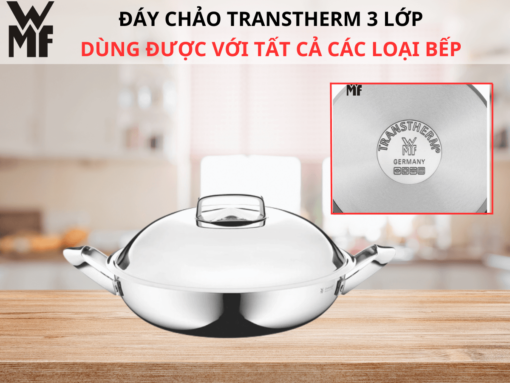 chảo sâu lòng wmf wok 32cm (4) Chảo sâu lòng WMF Wok 32cm