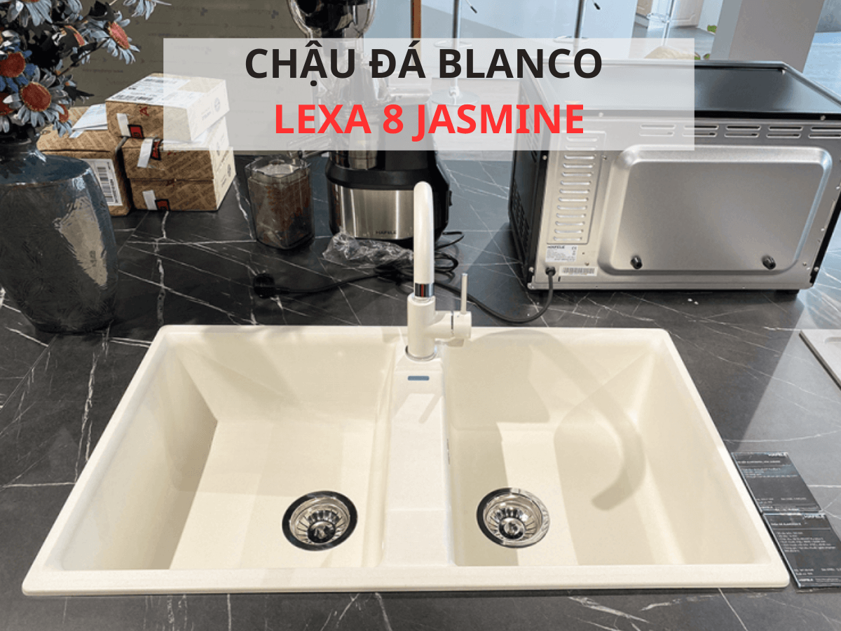 Chậu đá Blanco Lexa 8 Jasmine
