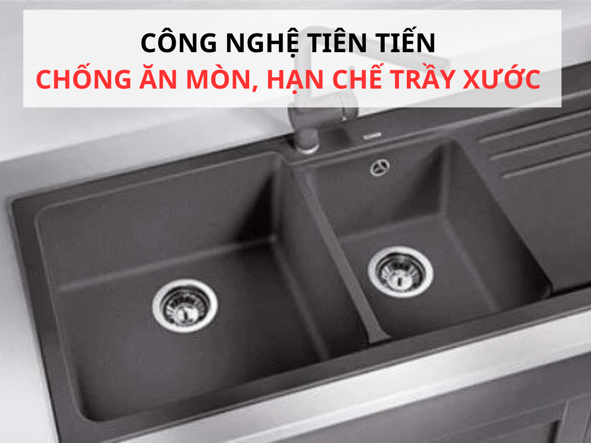 Chậu đá Blanco Naya 8 S Rock Grey
