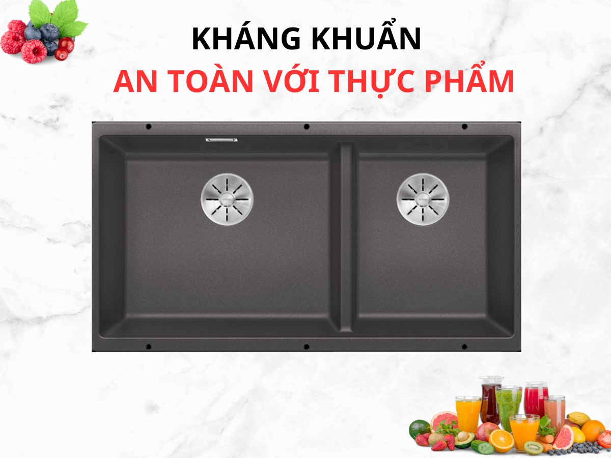 Kháng khuẩn, an toàn với thực phẩm
