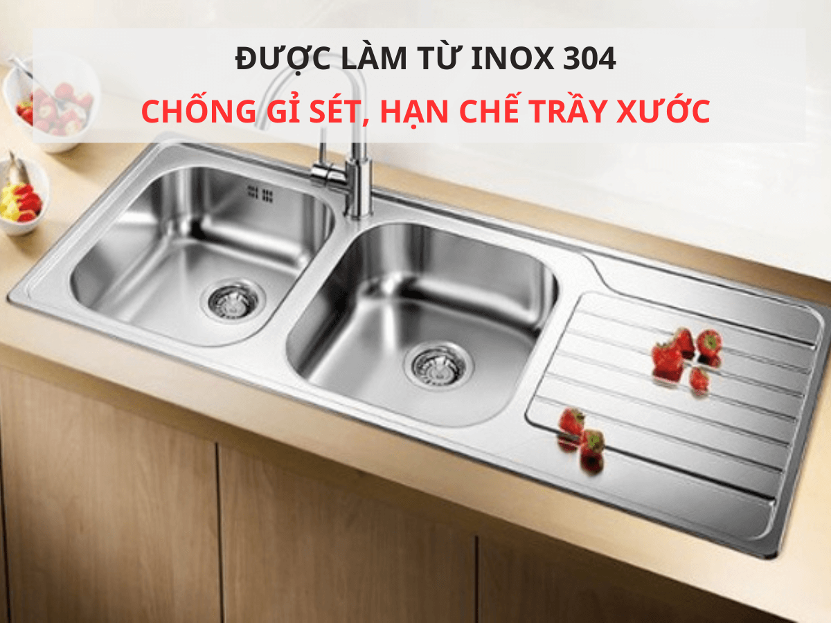 Chậu inox Blanco Dinas 8S (570.27.209)