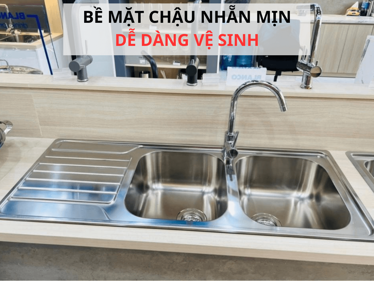 Chậu inox Blanco Dinas 8S (570.27.209)