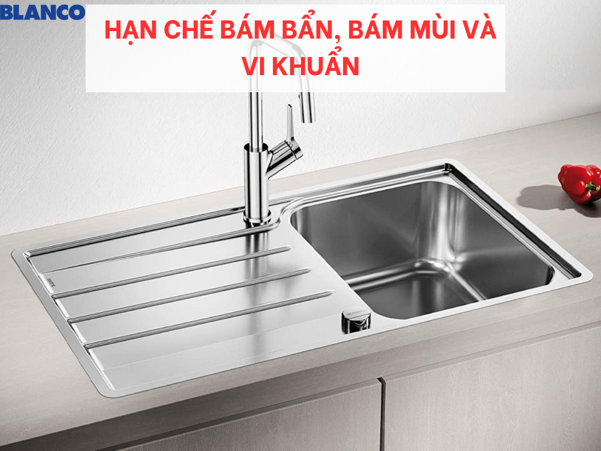 Chậu inox Blanco Lemis 45 S-IF
