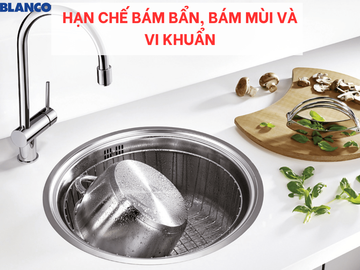 Chậu inox Blanco Rondosol-IF