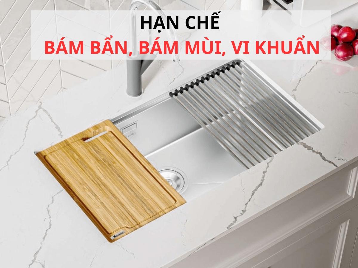 Chậu inox Konox KN8046SU