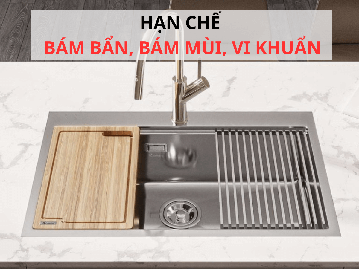 Chậu inox Konox KN8050TS
