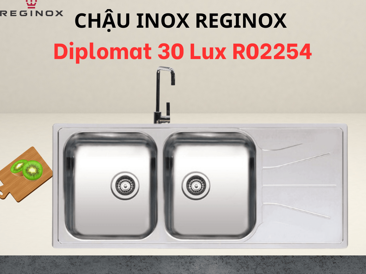 Chậu inox Reginox Diplomat 30 Lux R02254