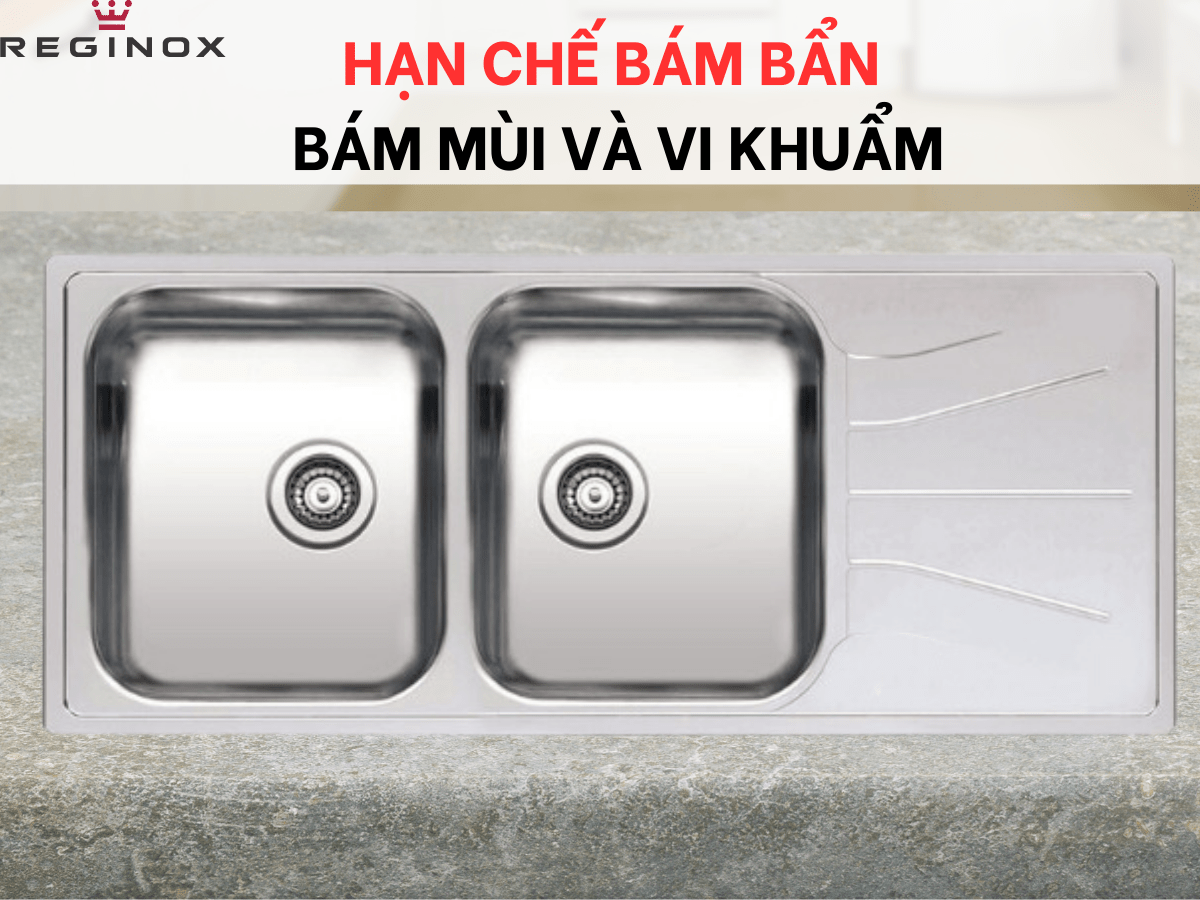 Chậu inox Reginox Diplomat 30 Lux R02254