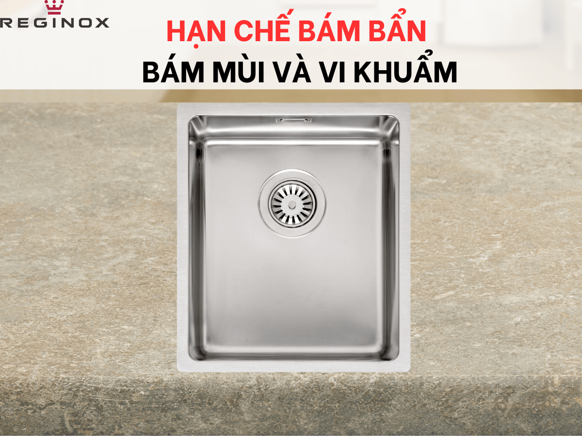 Chậu inox Reginox Houston 34 R32862
