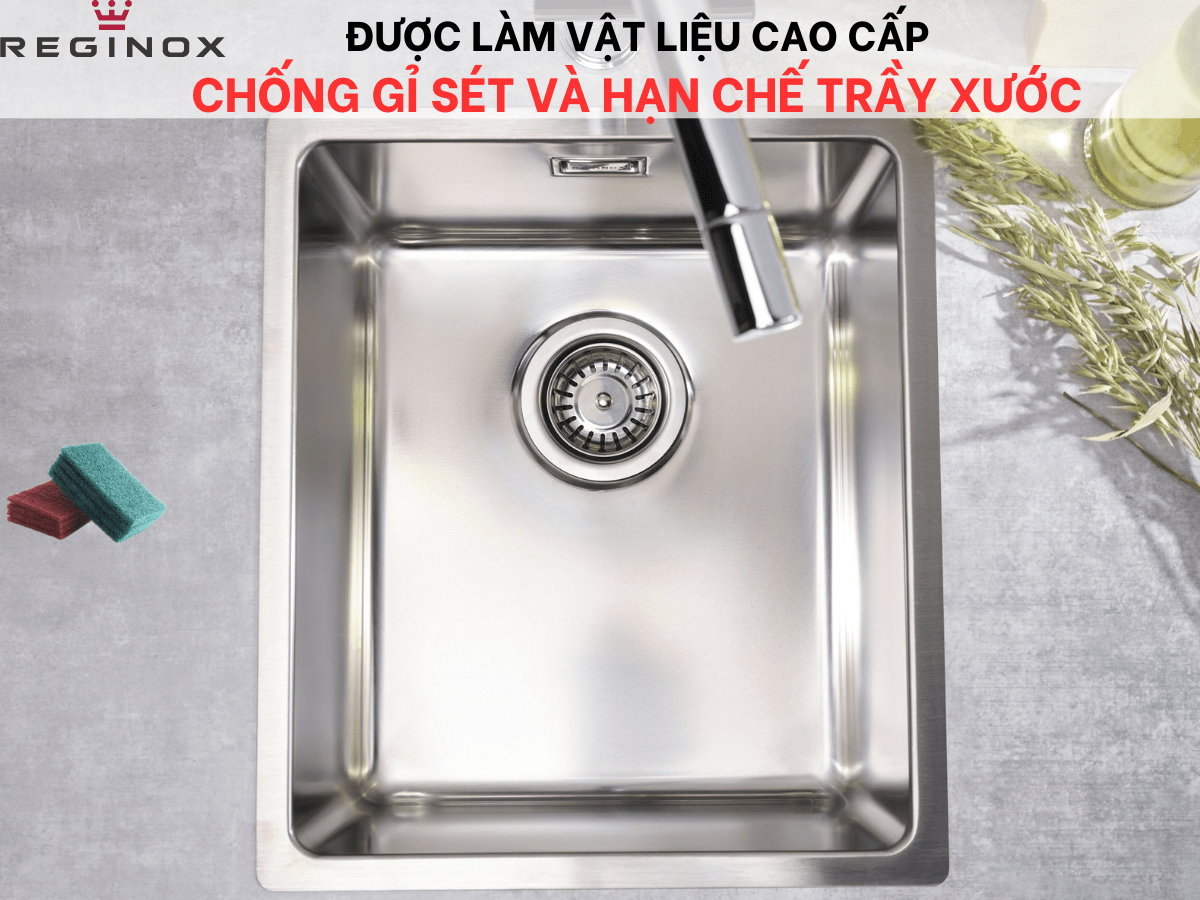 Chậu inox Reginox Houston 34 R32862