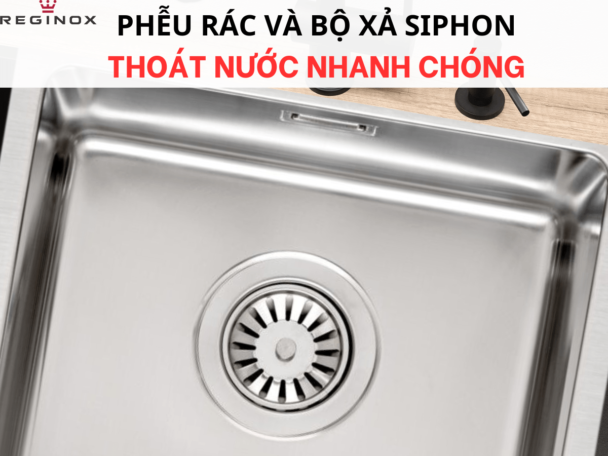 Chậu inox Reginox Houston 34 R32862