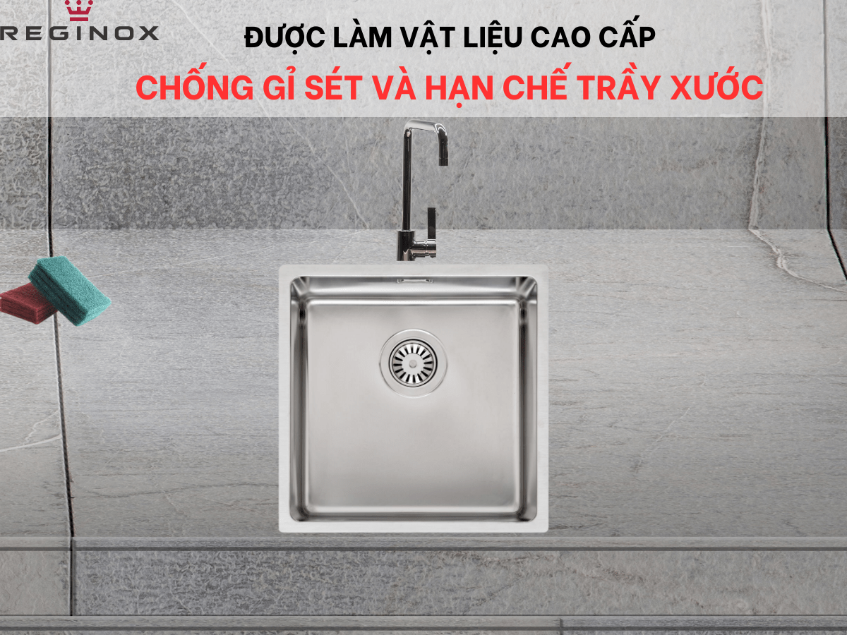 Chậu inox Reginox Houston 40 R32848