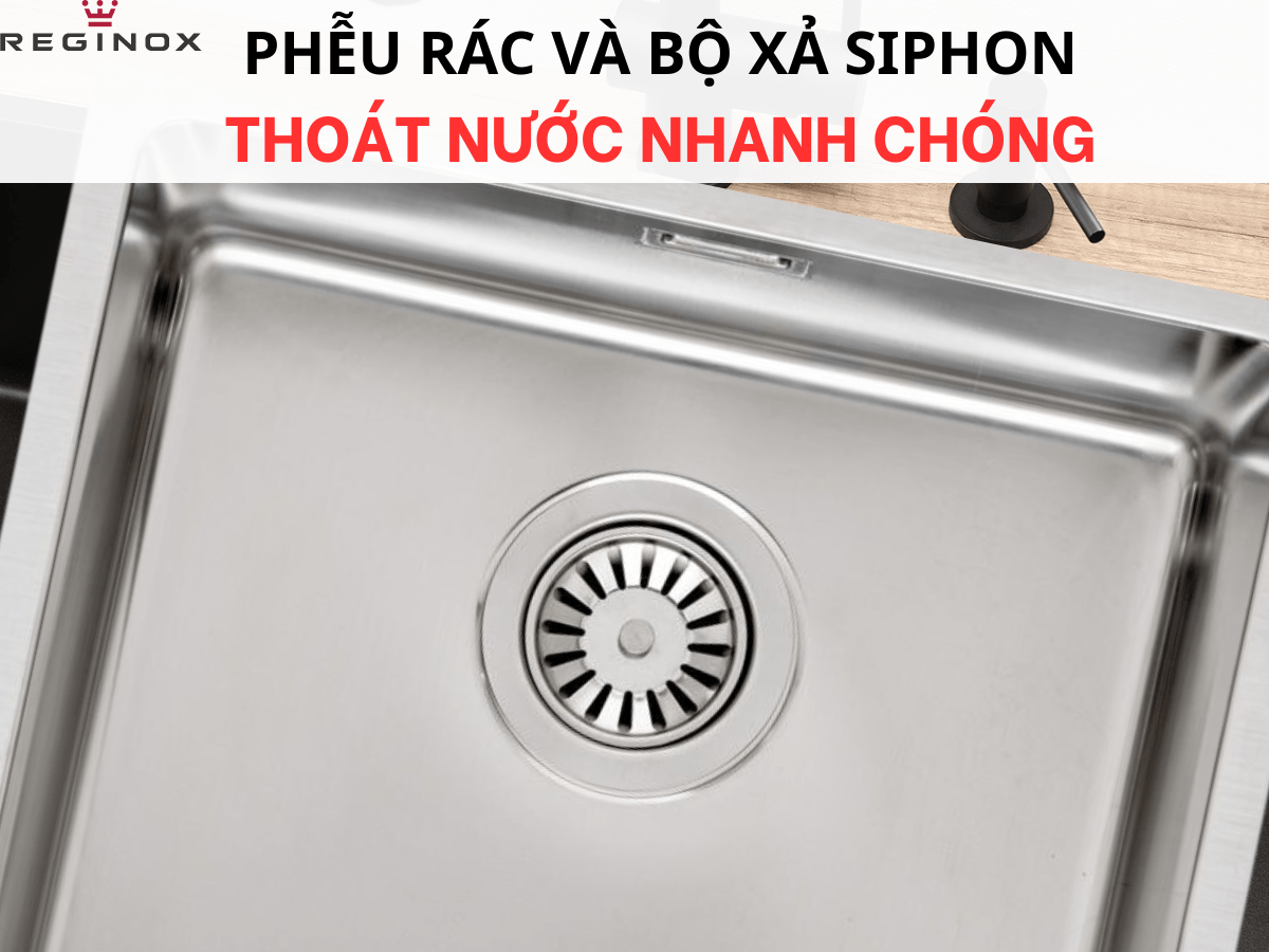Chậu inox Reginox Houston 40 R32848