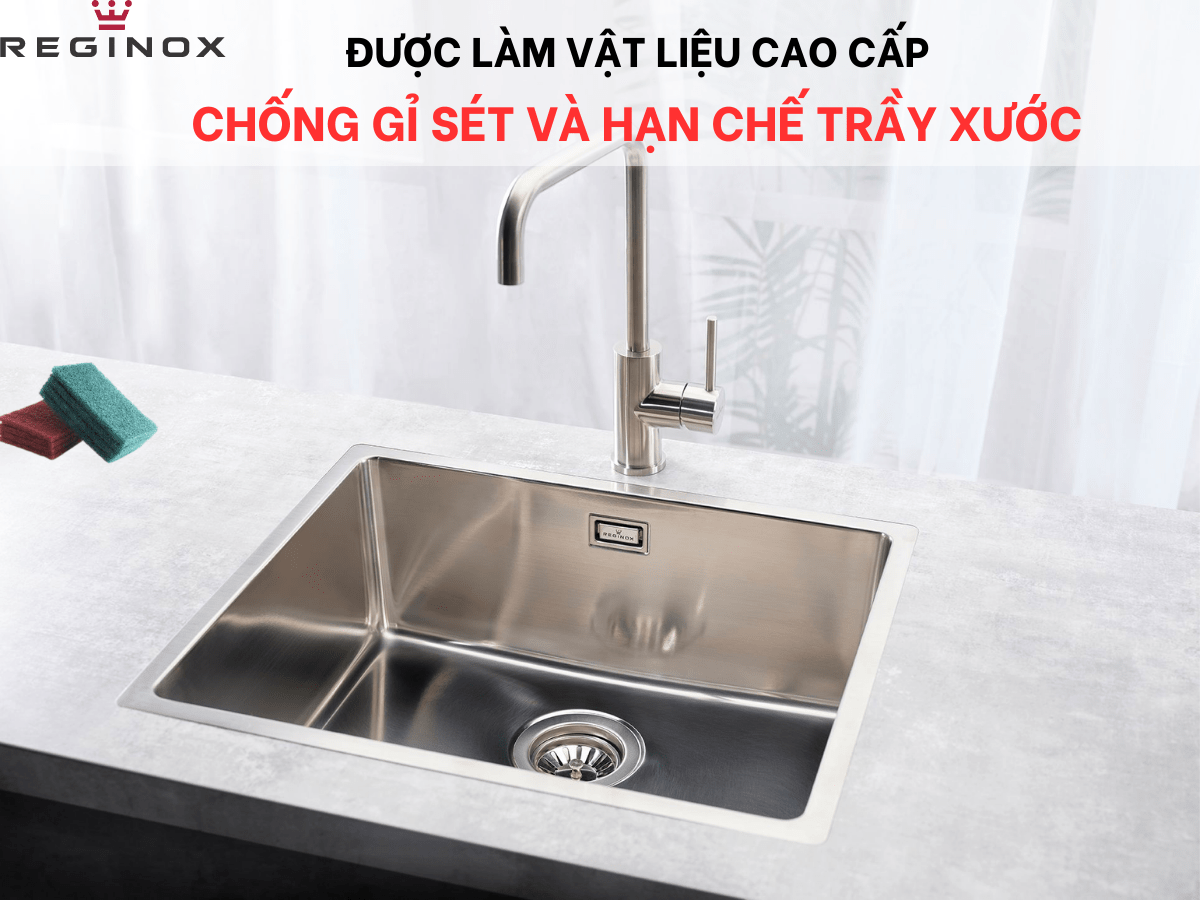 Chậu inox Reginox Houston 50 R32855