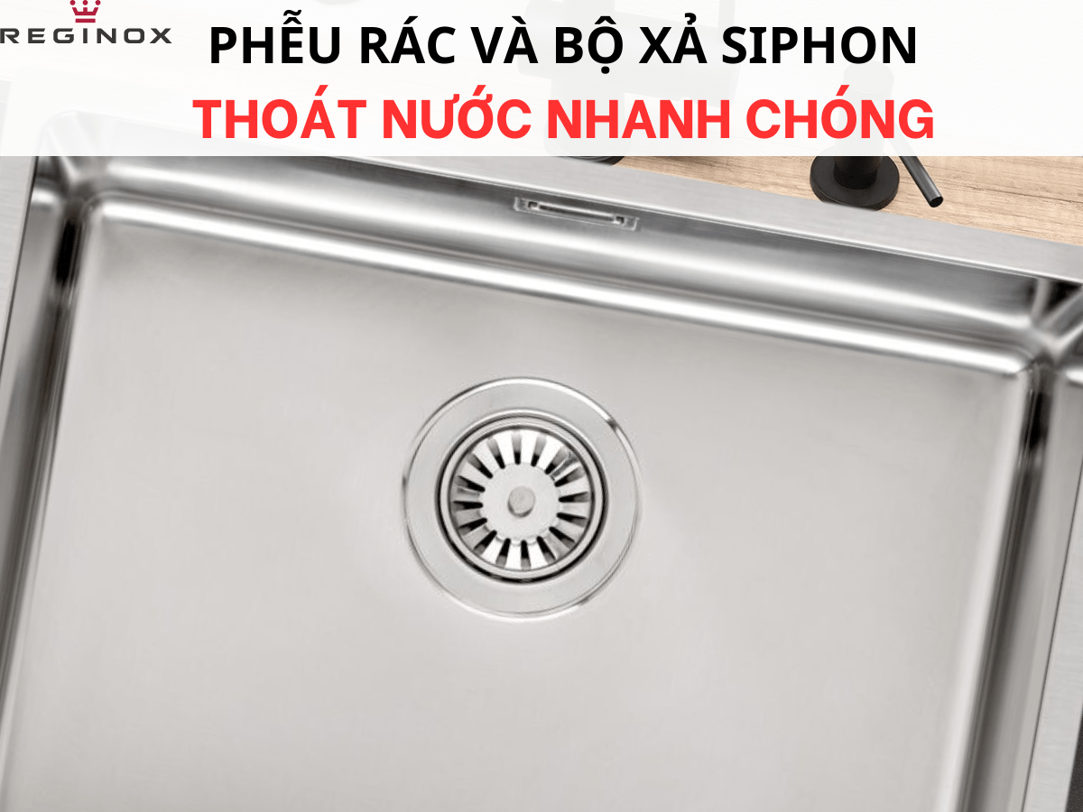 Chậu inox Reginox Houston 50 R32855