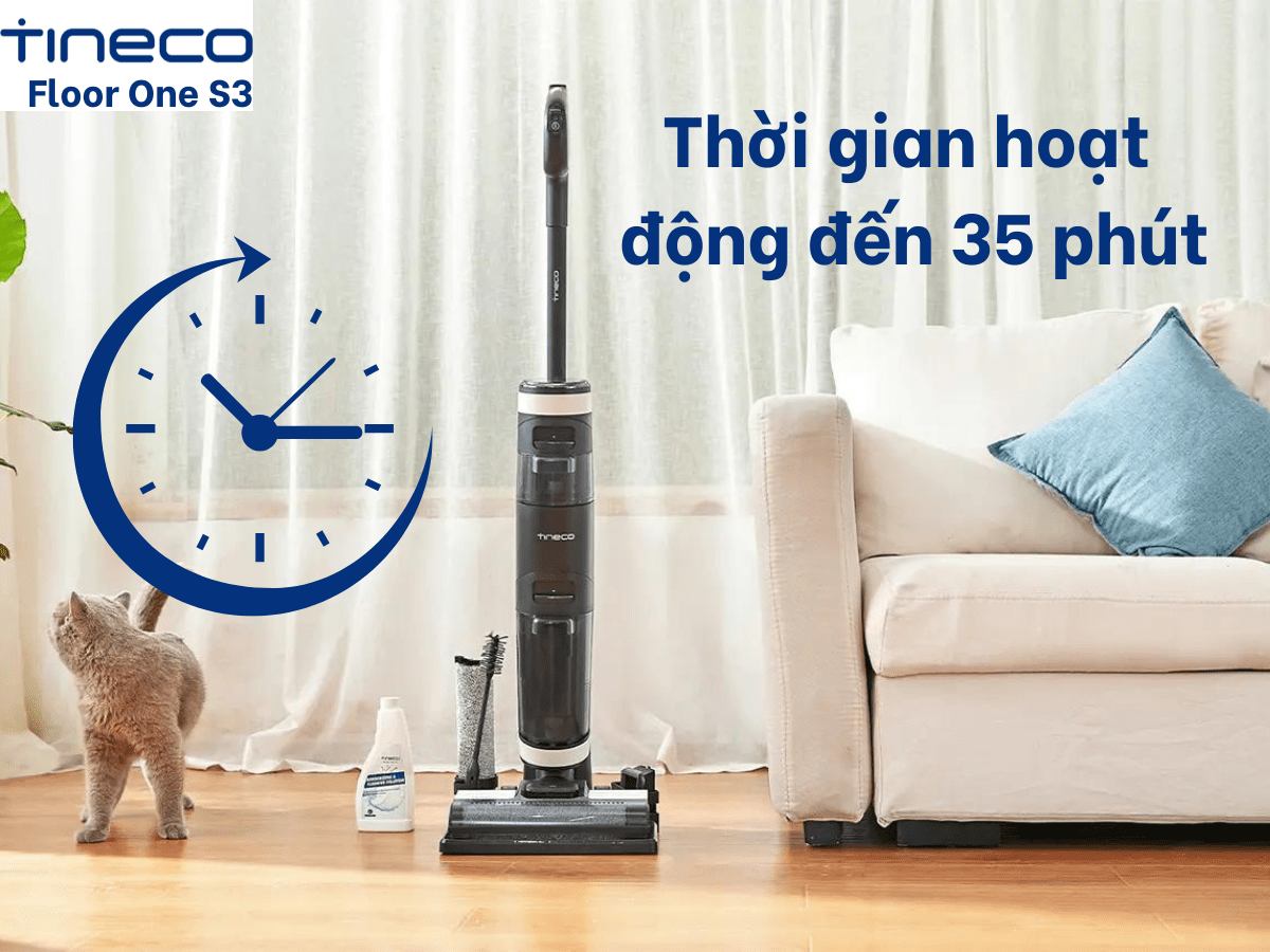 Máy hút bụi lau nhà Tineco Floor One S3