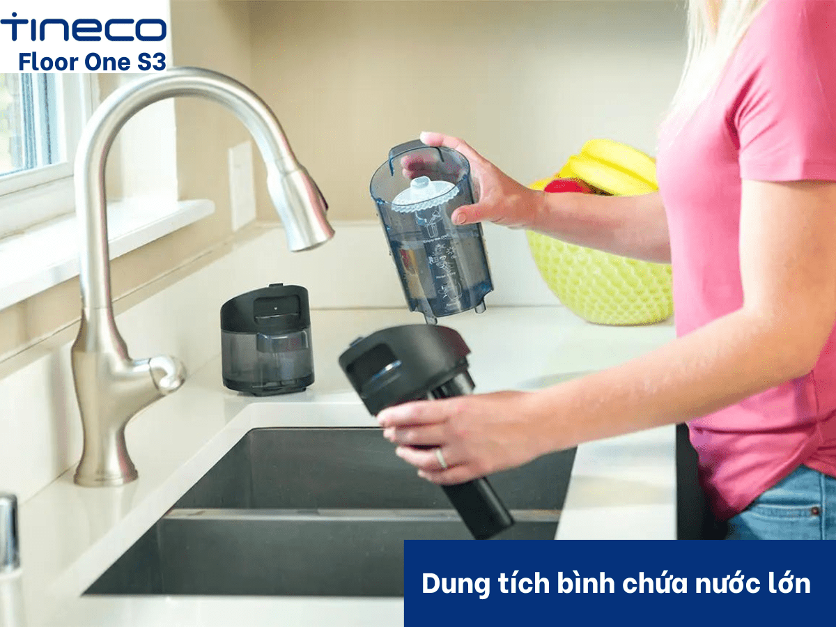 Máy hút bụi lau nhà Tineco Floor One S3