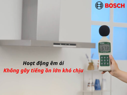 Hoạt động êm ái, độ ồn tối đa 65 dB