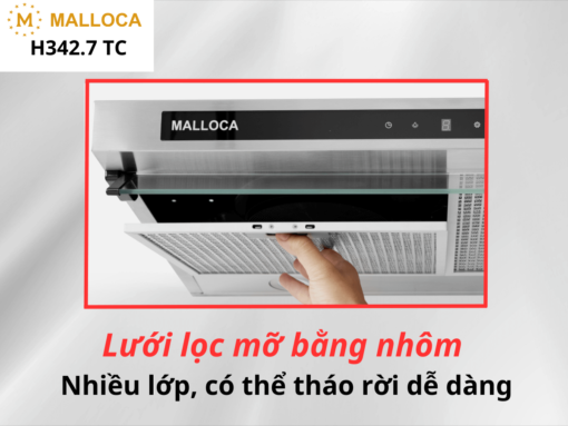 Máy hút mùi Malloca H342.7 TC