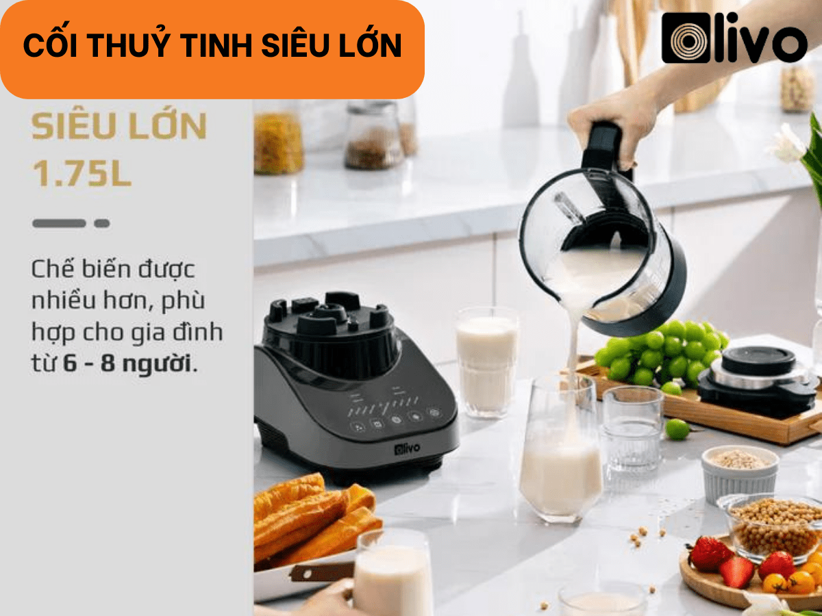 Máy làm sữa hạt Olivo CB20