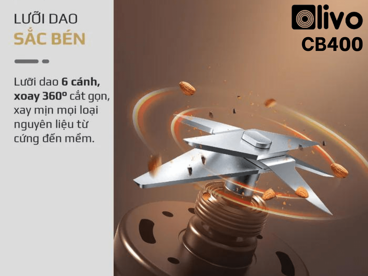Máy làm sữa hạt Olivo CB400