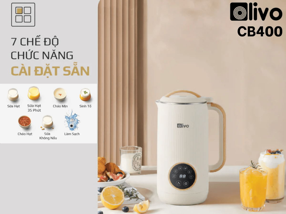 Máy làm sữa hạt Olivo CB400