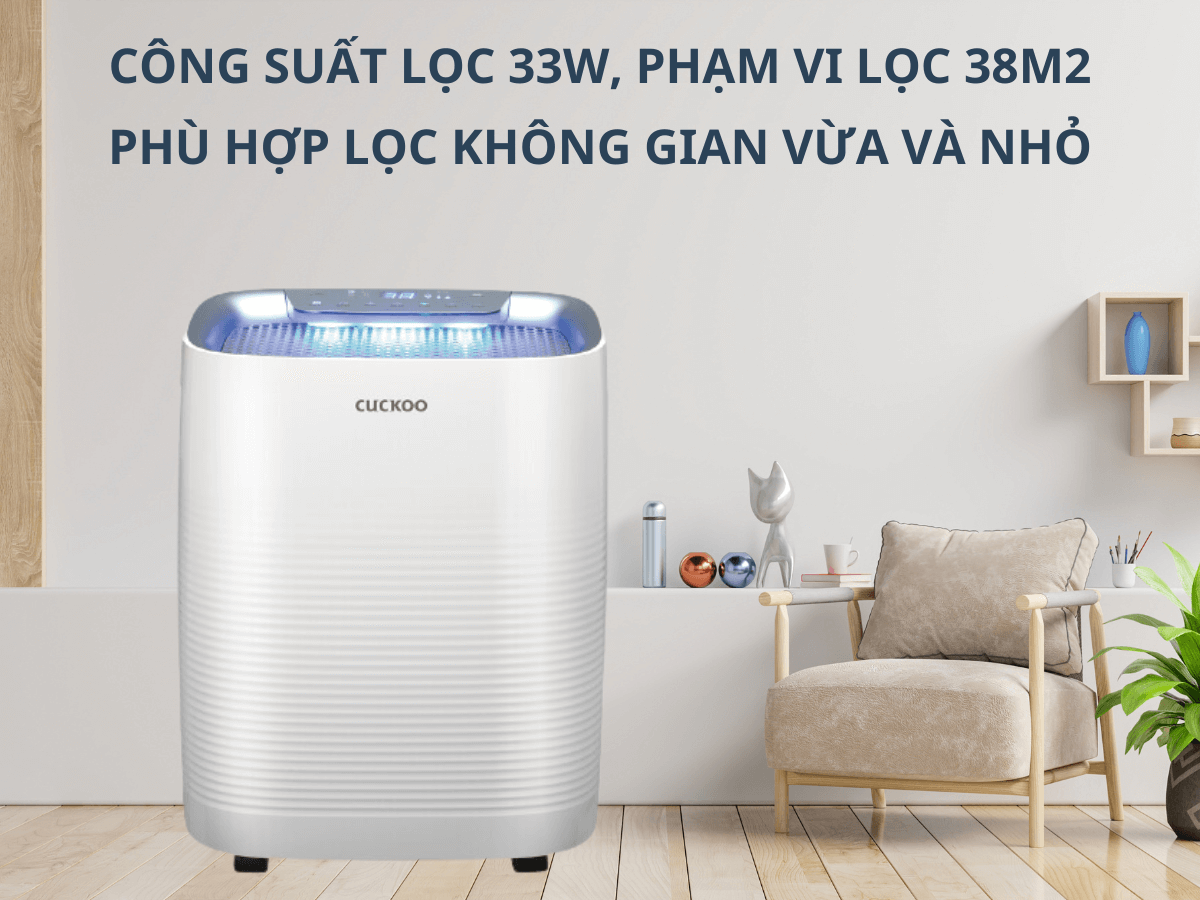 Máy lọc không khí Cuckoo AC-12X20FW(I)