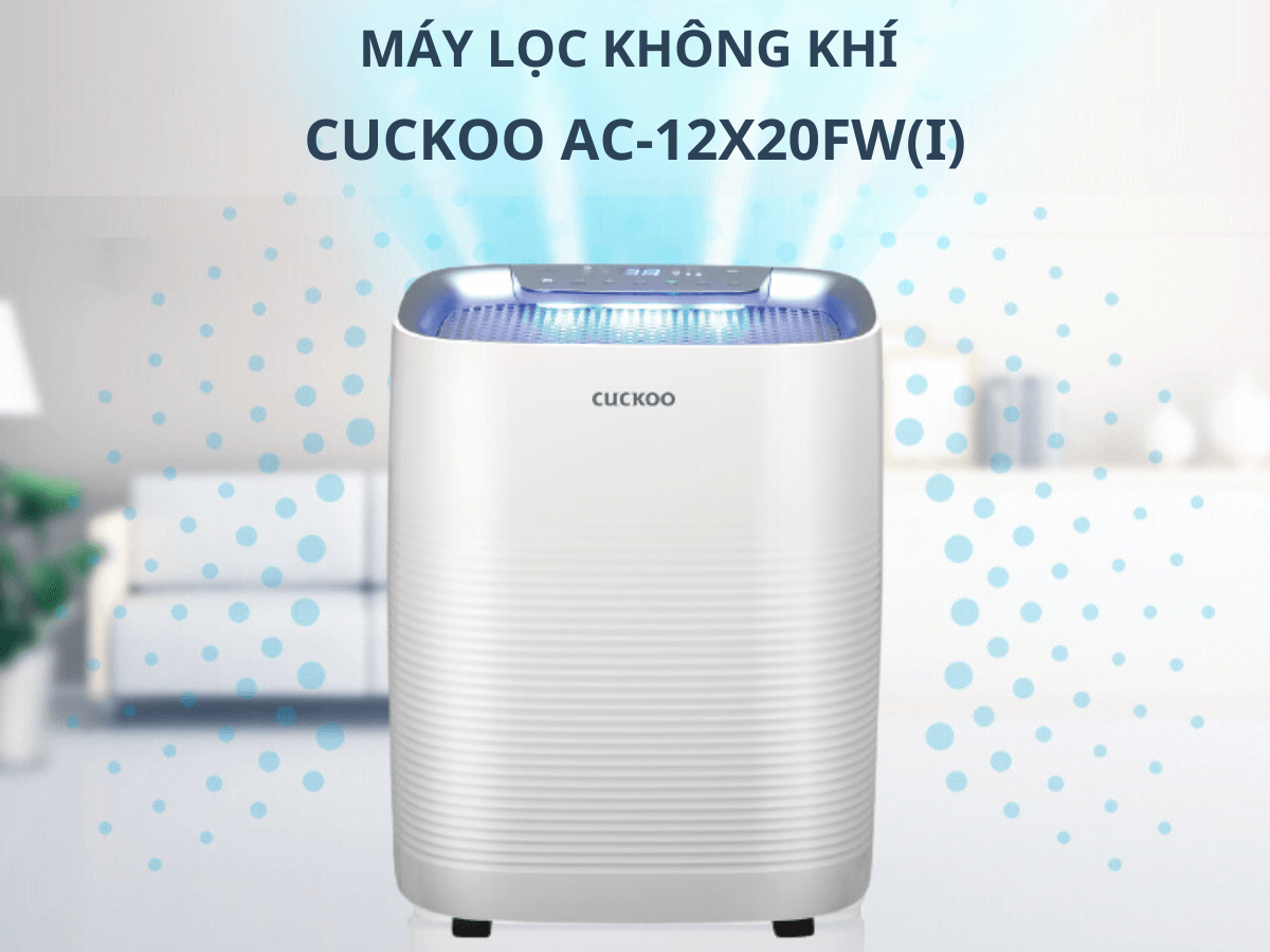 Máy lọc không khí Cuckoo AC-12X20FW(I)