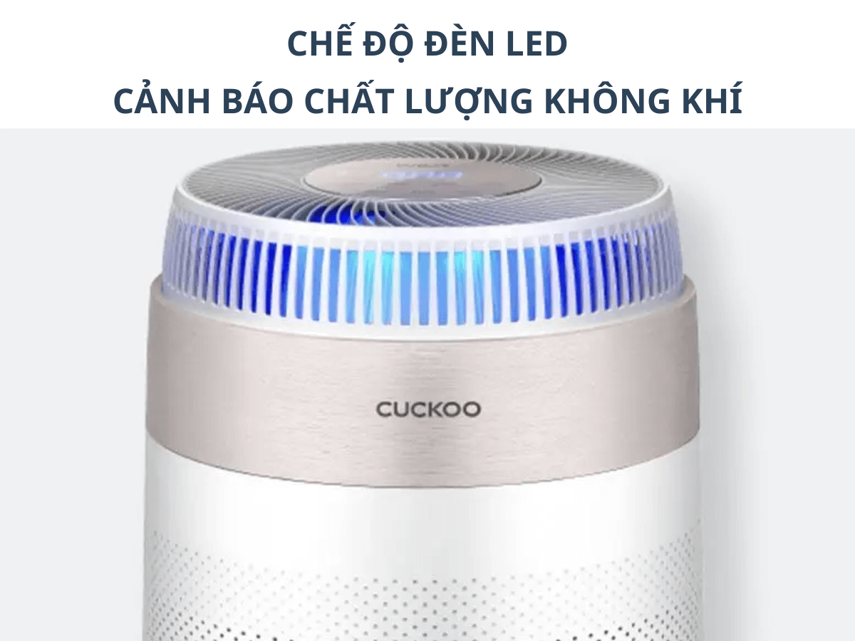 Máy lọc không khí Cuckoo AC-25W10FWH(S)