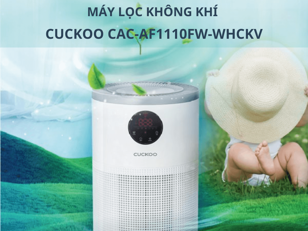 Máy lọc không khí Cuckoo CAC-AF1110FW-WHCKV