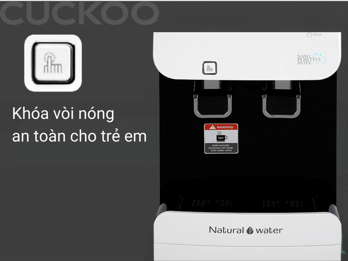 Khóa vòi nóng an toàn cho trẻ em