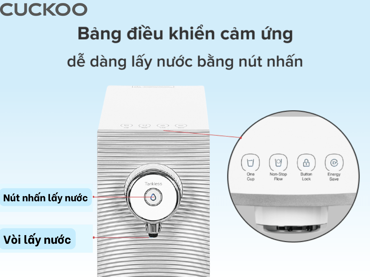 Máy lọc nước Cuckoo CP-M011L