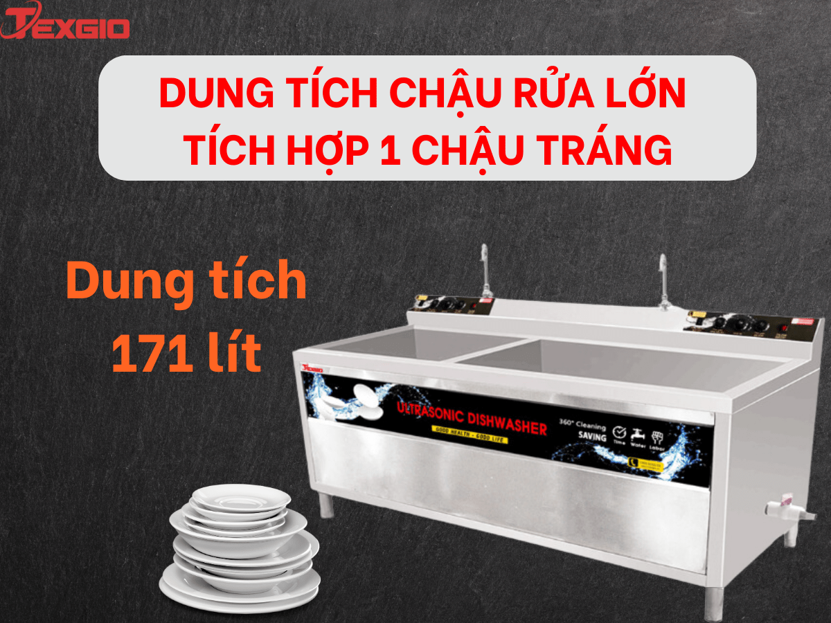Máy rửa chén công nghiệp Texgio TGU-2000XD may rua chen cong nghiep texgio tgu 2000xd 4 1