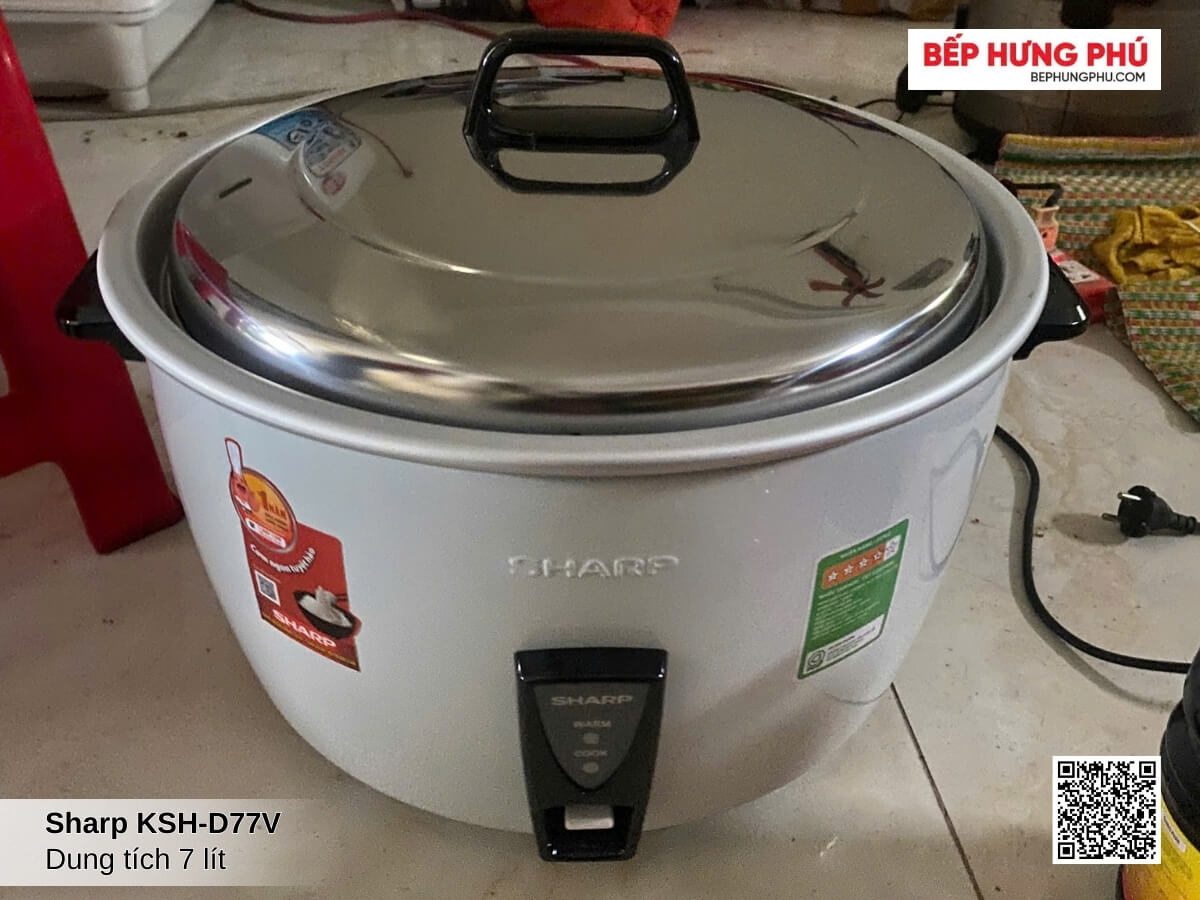 noi com dien sharp ksh d77v 2
