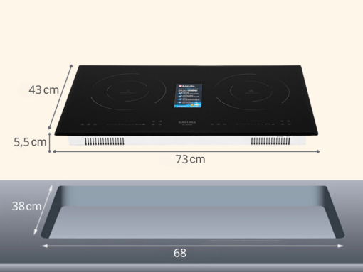 Bếp điện từ Sakura SE-3260B