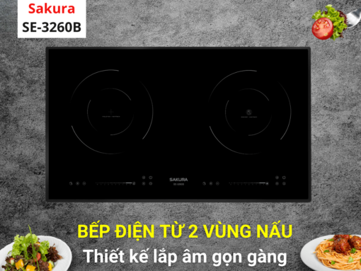 Bếp điện từ Sakura SE-3260B