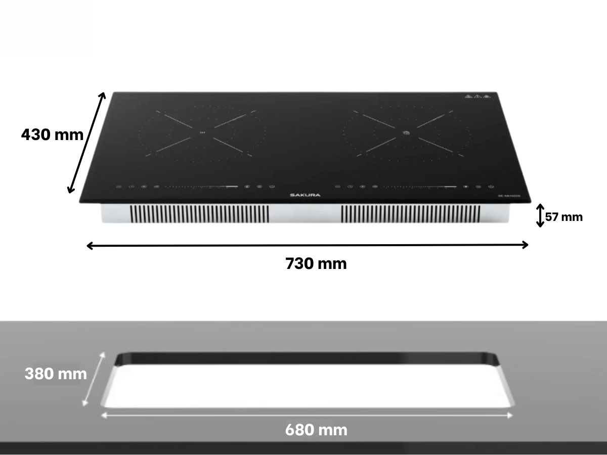 Bếp điện từ Sakura SE-MH502B